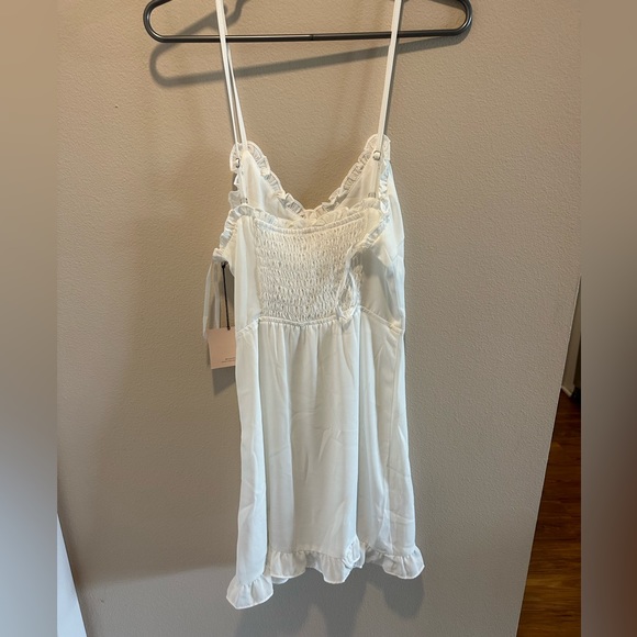 Superdown White Charlene Frill Cami Dress - Picture 4 of 4
